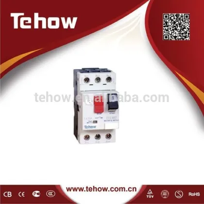 Motor protection circuit breaker used for overload and short circuit protection