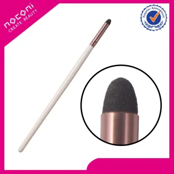 Noconi High Quality Custom Latex Eye Shadow Blending Smudge Single Makeup Brush