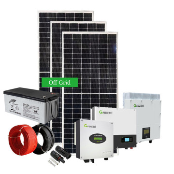 Niedrogie 5000 W Off-Grid Solar Falter i kompleksowy system energii słonecznej z panelem 1000W