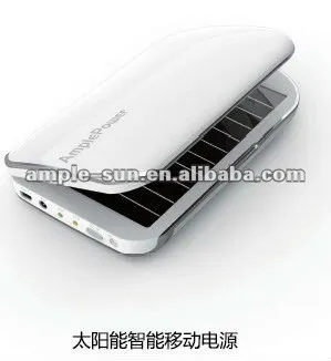 Smart mobile solar power supply portable solar charger for mobile phone,MP3, PDA & digital