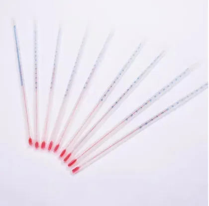 Red Liquid Mercury Thermometers
