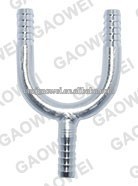 stainless steel U bend barb, 1/4" Barbed U Bend 304, beverage fitting