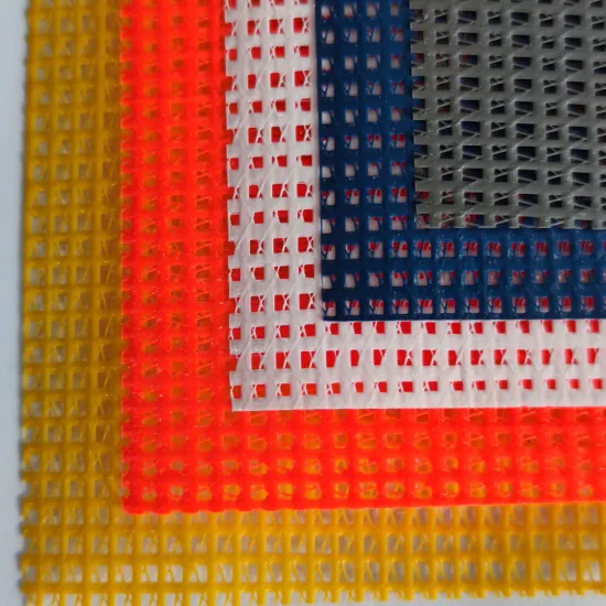 Colorful 1000D 260gsm Teslin Textile PVC Coated Polyester Mesh Fabric: Versatile Material for Sunshade, Fence, Awning, Printing, Covers, and Bags