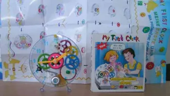 EN71 toys clock diy toys clock