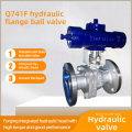Supapă cu bilă cu flanșă hidraulică Q741F