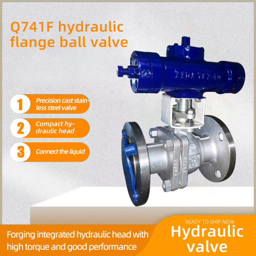 Гидравлический фланцевый шаровой клапан Q741F