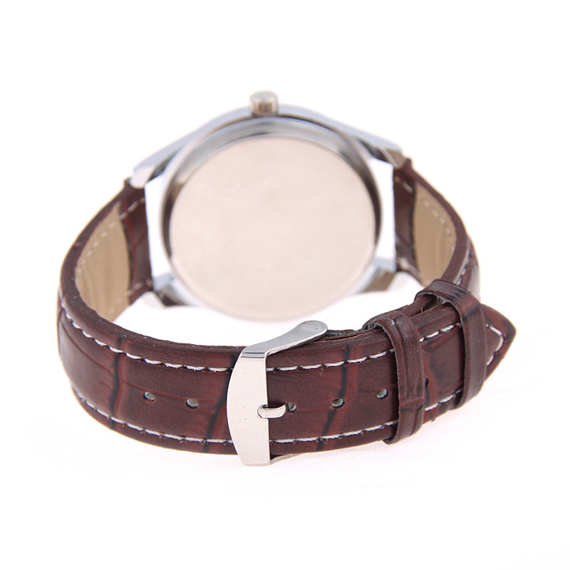 men business leather watch