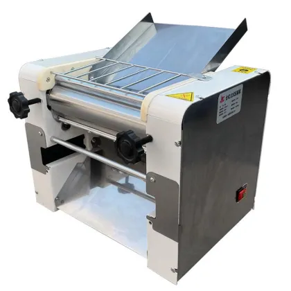 Stainless Steel Commercial Noodle Making Machine and Electric Dough Pressing Kneading Equipment