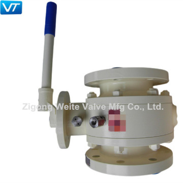 API 6D Válvula de esfera flutuante de aço forjado