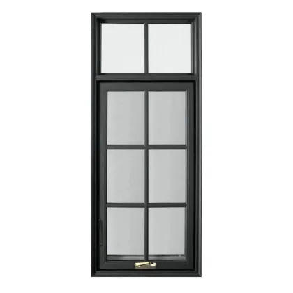 Aluminium Windows and Doors Tempered Glass Casement Window