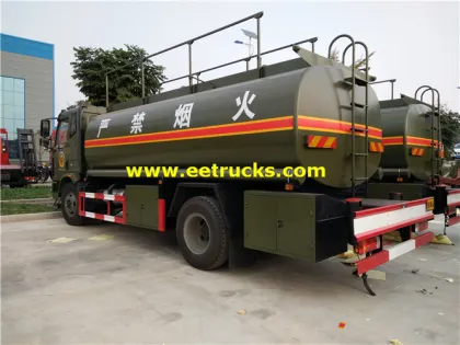 15m3 military Oil Tanker Trucks