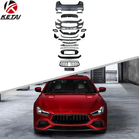 Wholesale Trofeo Style PP ABS Car Bumper Kit for Maserati Ghibli 2014+
