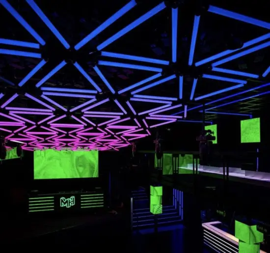 Color Changing LED Matrix Tube Lighting