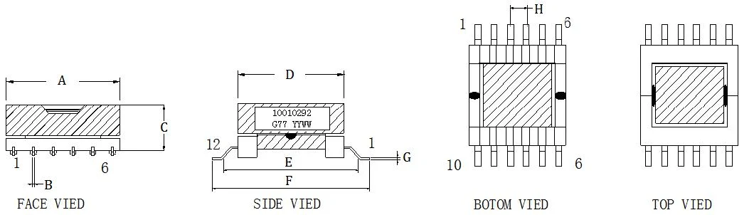 تولید کنندگان ترانسفورماتور SMPS EFD15 فرکانس بالا 220V 110V ترانسفورماتور الکتریکی
