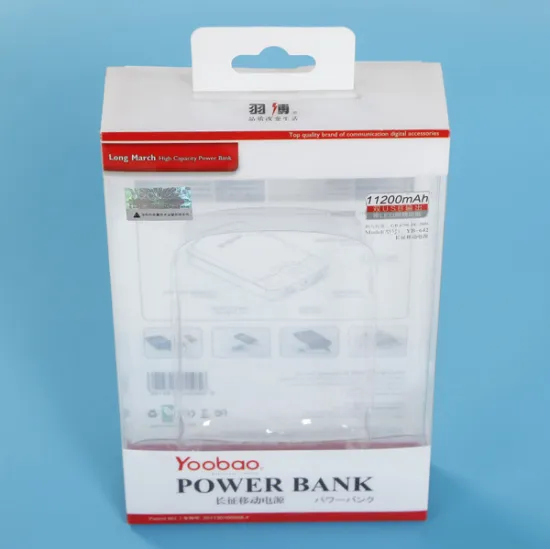 Folding Box With Blister For Power Bank