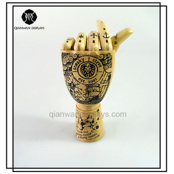 High Quality Mobilizable Wooden Mannequin Hand for Jewelry Display