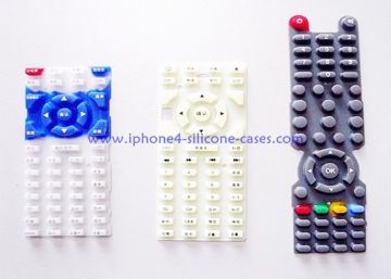 Switch Silicone Rubber Keypad Remote Control Button For Stroke 0.2 ~ 3.0mm