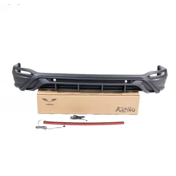 Yofer Hot Sale Unpainted Car Parts Body Kit Universal Rear Bumpers Diffuser for Lexus ES