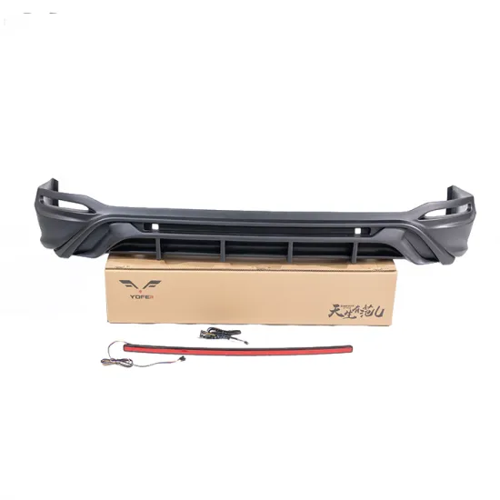 Yofer Hot Sale Unpainted Car Parts Body Kit Universal Rear Bumpers Diffuser for Lexus ES