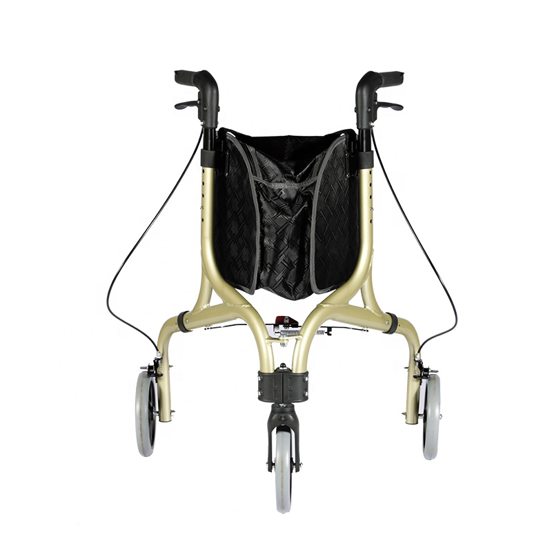 New Product 3 Wheel Rollator Rolling Walker With Shopping Bag 3 Wheels Design Trb012