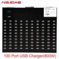 100 Port USB -laadstation Dock 800W