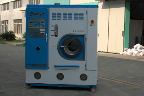 dry-cleaning machine with hydrocarbon solvent