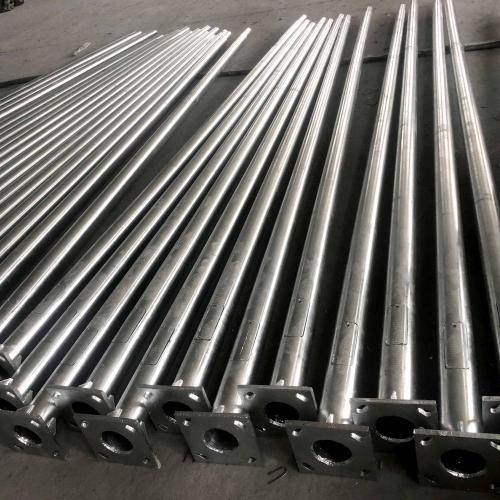 12M Galvanized Street Lighting Pole For Street