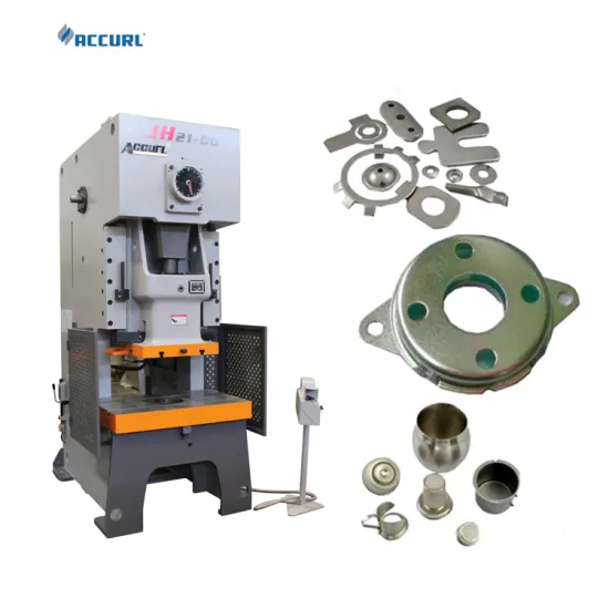 ACCURL Luggage and Cabinet Door Hinge Making Machinery with Punch Press and Hinge Mould