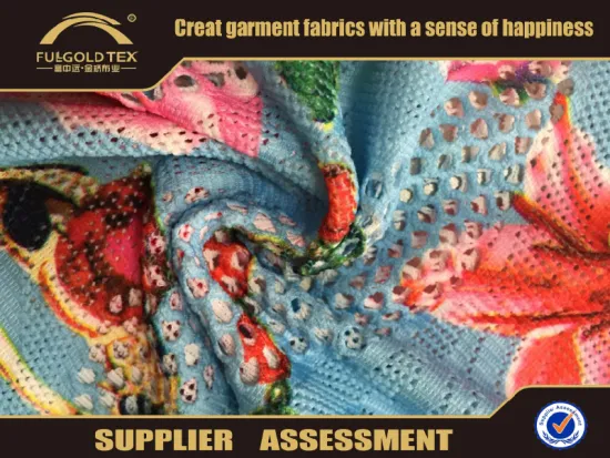 Custom New Fashion Design Pattern Printed Lace Fabric Make in Dubai