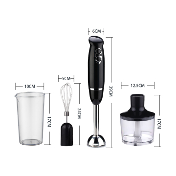 3-in-1 Detachable Immersion Electric Stick Hand Blender: A Versatile Smoothie Making Tool