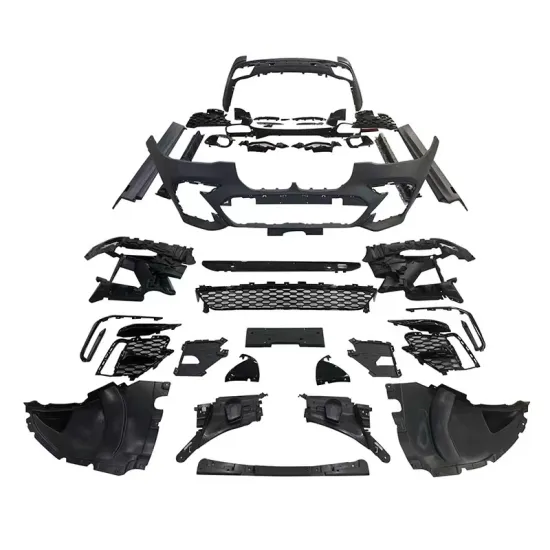 2019-2023 BMW X7 G07 MT Body Kit - Exterior Modification Fog Light Frame & Air Inlet Decoration