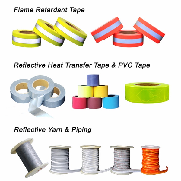 Flame Retardant Cotton Fluorescent Warning Tape