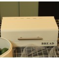 Powder Coated Vintage Steel Kitchen Handle Bread Bin