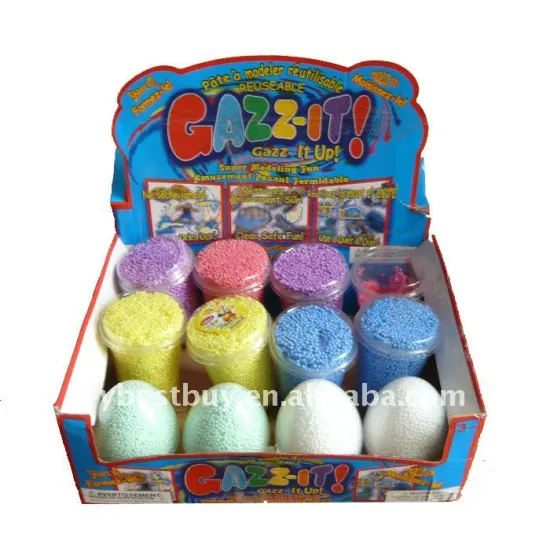 12 pk non-dry play foam toy for kids' art&craft