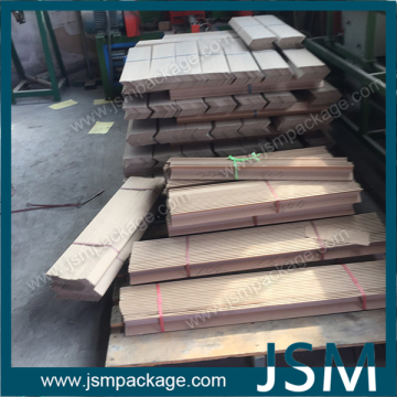 Custom brown paper angle protector for furniture