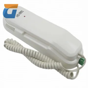 Kone Elevator Machine Room Phone Models HD-9901 and HD-9991: Five-way Intercom Original Equipment