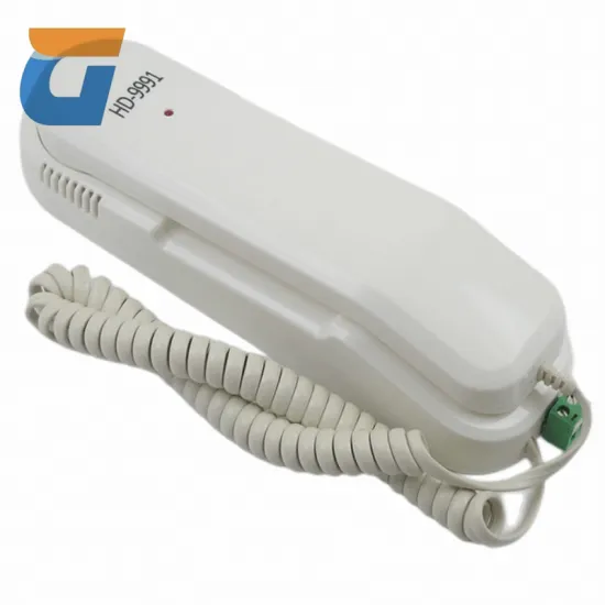 Kone Elevator Machine Room Phone Models HD-9901 and HD-9991: Five-way Intercom Original Equipment