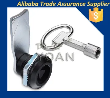 High security triangle cam lock useful tool box lock