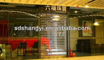 high quality transparent shutter windows