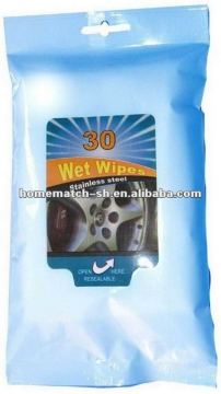 stainless steel wipe