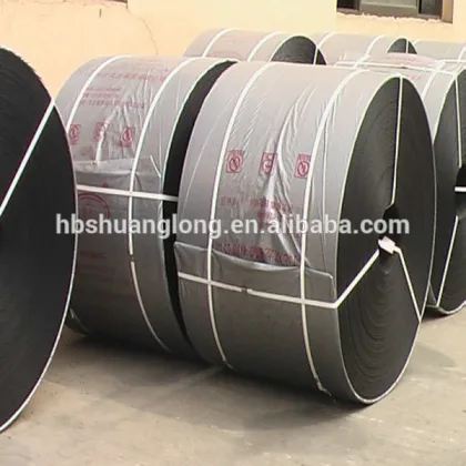 Entire core fire resistance rubber conveyer belt