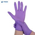 Gants en nitrile d'examen sans poudre jetables