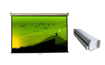 Manual screen with small case
