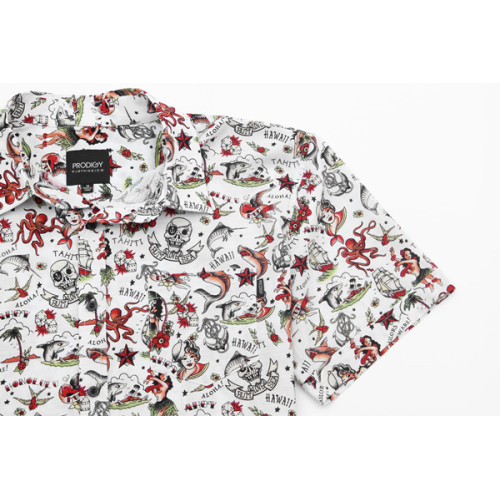 Men's Short Sleeve Printed Shirt