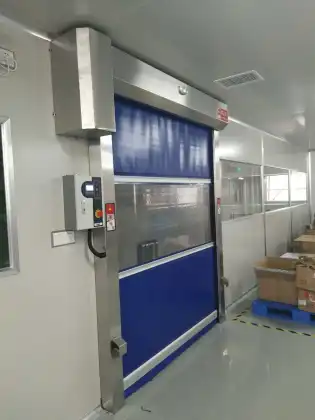 Safety Airbag Security Fast Action Fabric Roller Door