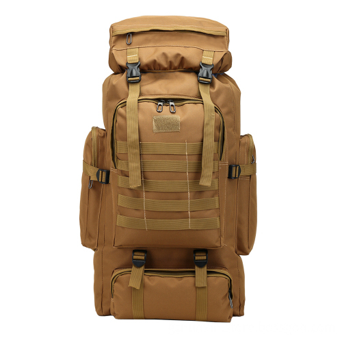 80L Tactical Climbing Mountaineering Backpack for Outdoor Hiking and Trekking