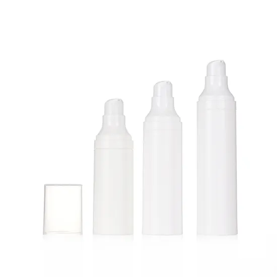 Wholesale Frosted White Airless Bottles for Travel Lotion
