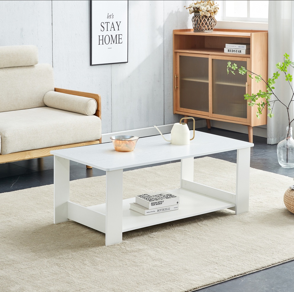 double layer coffee table