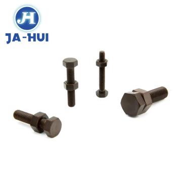 customized OEM ODM insert lock hex flange nut flat washer screws