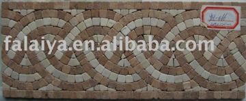 Lava Mosaic Border line Art Marble Mosaic YFL066